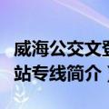 威海公交文登东站专线（关于威海公交文登东站专线简介）