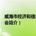 威海市经济和信息化委员会（关于威海市经济和信息化委员会简介）