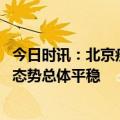 今日时讯：北京疾控公布最新检测阳性率 北京疾控新冠疫情态势总体平稳