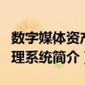 数字媒体资产管理系统（关于数字媒体资产管理系统简介）