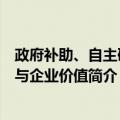 政府补助、自主研发与企业价值（关于政府补助、自主研发与企业价值简介）