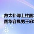 故太仆卿上柱国华容县男王府君墓志铭（关于故太仆卿上柱国华容县男王府君墓志铭简介）