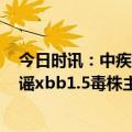 今日时讯：中疾控我国已监测发现7例XBB.1.5输入病例 辟谣xbb1.5毒株主攻胃肠道讨论