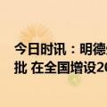 今日时讯：明德生物暂未有甲型H5H1流感病毒检测产品获批 在全国增设20支左右国家重大疫情医疗救治队伍