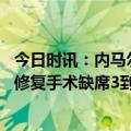 今日时讯：内马尔我在归来后变得更强大 内马尔将进行韧带修复手术缺席3到4个月