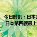 今日时讯：日本政府正式决定16日新设陆上自卫队石垣驻地 日本第四艘最上级护卫舰服役