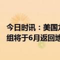 今日时讯：美国龙飞船载美俄日宇航员返航 神舟十五号乘坐组将于6月返回地面