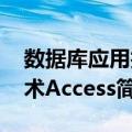 数据库应用技术Access（关于数据库应用技术Access简介）