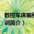 数控车床编程与实训（关于数控车床编程与实训简介）