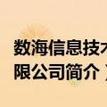 数海信息技术有限公司（关于数海信息技术有限公司简介）