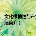 文化根植性与产业集群发展（关于文化根植性与产业集群发展简介）