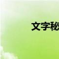 文字秘书（关于文字秘书简介）