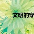 文明的穿越（关于文明的穿越简介）