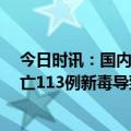 今日时讯：国内检出多例XBB.1.16 加拿大破464万例新死亡113例新毒导致儿童出现新症状单日24人亡