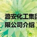 潞安化工集团有限公司（关于潞安化工集团有限公司介绍）