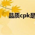 品质cpk是什么意思（品质cpk是啥思）