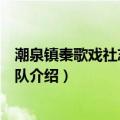 潮泉镇秦歌戏社志愿服务队（关于潮泉镇秦歌戏社志愿服务队介绍）