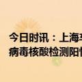 今日时讯：上海车展后阳了官方回应 全国报告人群新型冠状病毒核酸检测阳性数及阳性率变化趋势