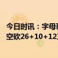 今日时讯：字母哥赛后未接受媒体采访 末节隐身字母哥复出空砍26+10+12三双