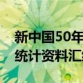 新中国50年统计资料汇编（关于新中国50年统计资料汇编简介）