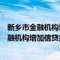 新乡市金融机构增加信贷投放激励约束办法（关于新乡市金融机构增加信贷投放激励约束办法简介）