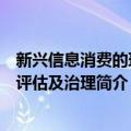 新兴信息消费的环境评估及治理（关于新兴信息消费的环境评估及治理简介）