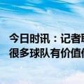 今日时讯：记者联盟中有些球队对狄龙感兴趣 帕森斯狄龙对很多球队有价值他去独行侠与东欧搭档很不错