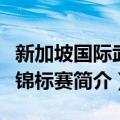 新加坡国际武术锦标赛（关于新加坡国际武术锦标赛简介）