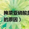 腌菜亚硝酸盐怎么产生的（腌菜亚硝酸盐产生的原因）