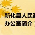 新化县人民政府办公室（关于新化县人民政府办公室简介）