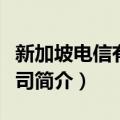 新加坡电信有限公司（关于新加坡电信有限公司简介）