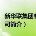 新华联集团有限公司（关于新华联集团有限公司简介）