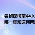 名侦探柯南中小兰发现柯南就是工藤新一是哪几集啊（小兰哪一集知道柯南就是新一）