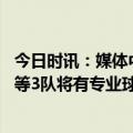 今日时讯：媒体中超各队两项数据均大幅提升 足球报大连人等3队将有专业球场