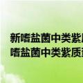 新嗜盐菌中类紫质蛋白基因结构和紫膜结构的研究（关于新嗜盐菌中类紫质蛋白基因结构和紫膜结构的研究简介）