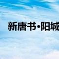 新唐书·阳城传（关于新唐书·阳城传简介）