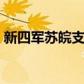 新四军苏皖支队（关于新四军苏皖支队简介）