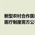 新型农村合作医疗制度需方公平性研究（关于新型农村合作医疗制度需方公平性研究简介）