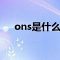 ons是什么意思中文（ons的中文意思）