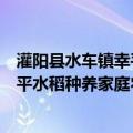 灌阳县水车镇幸平水稻种养家庭农场（关于灌阳县水车镇幸平水稻种养家庭农场介绍）