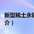 新型稀土永磁材料（关于新型稀土永磁材料简介）