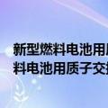 新型燃料电池用质子交换膜的合成和性能研究（关于新型燃料电池用质子交换膜的合成和性能研究简介）