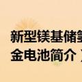 新型镁基储氢合金电池（关于新型镁基储氢合金电池简介）