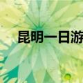 昆明一日游攻略（昆明一日游攻略介绍）