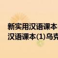 新实用汉语课本(1)乌克兰文注释·综合练习册（关于新实用汉语课本(1)乌克兰文注释·综合练习册简介）