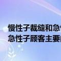 慢性子裁缝和急性子顾客主要内容写了什么（慢性子裁缝和急性子顾客主要内容写了啥）