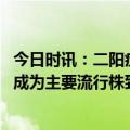 今日时讯：二阳症状相对更轻重点人群防护要关口前移 XBB成为主要流行株致病力无明显变化