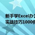 新手学Excel办公实战技巧1000例（关于新手学Excel办公实战技巧1000例简介）