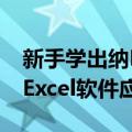 新手学出纳Excel软件应用（关于新手学出纳Excel软件应用简介）