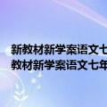 新教材新学案语文七年级上配合义务教育课程标准实验教科书（关于新教材新学案语文七年级上配合义务教育课程标准实验教科书简介）